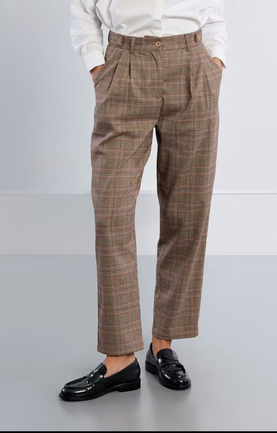Multicolor woven pants