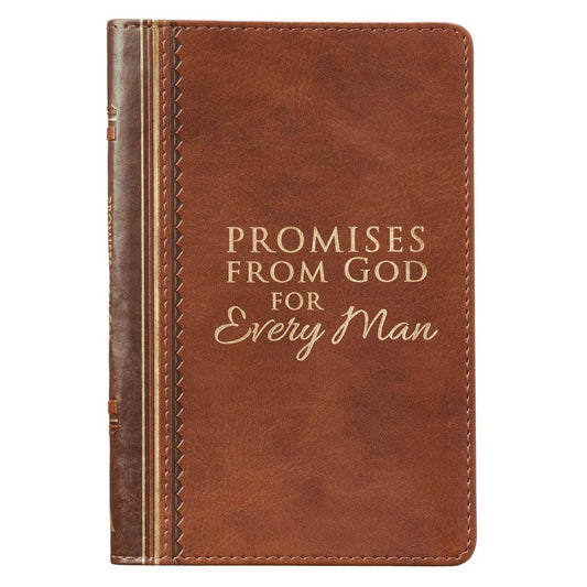 Gift Book Promises From God for Every Man Faux Leather