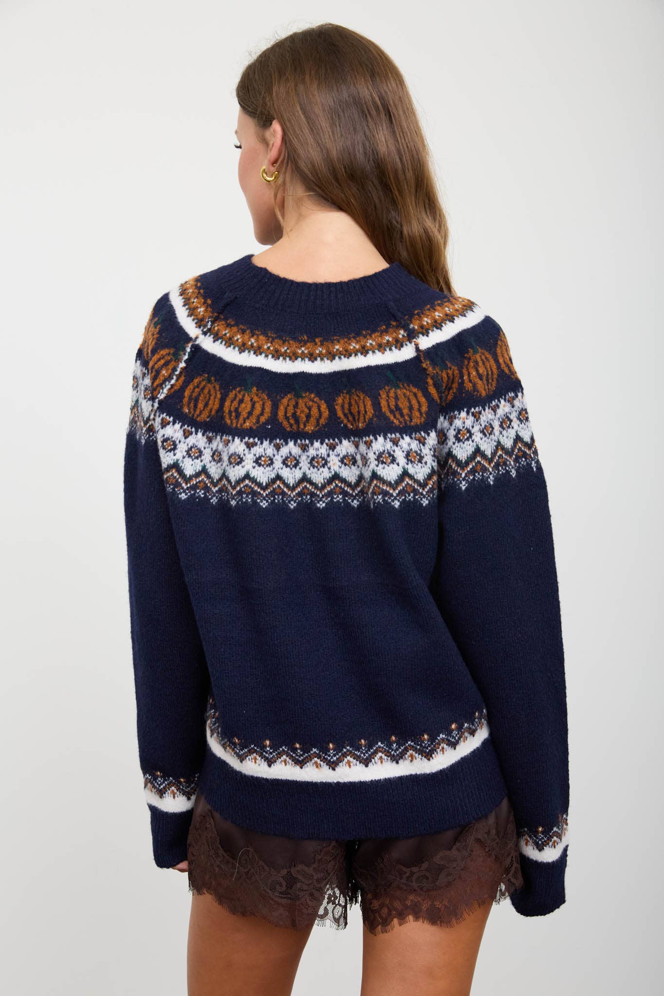 Fall pumpkin sweater