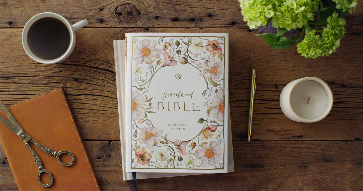 ESV GraceLaced Bible, HC (Artwork by Ruth Chou Simons)