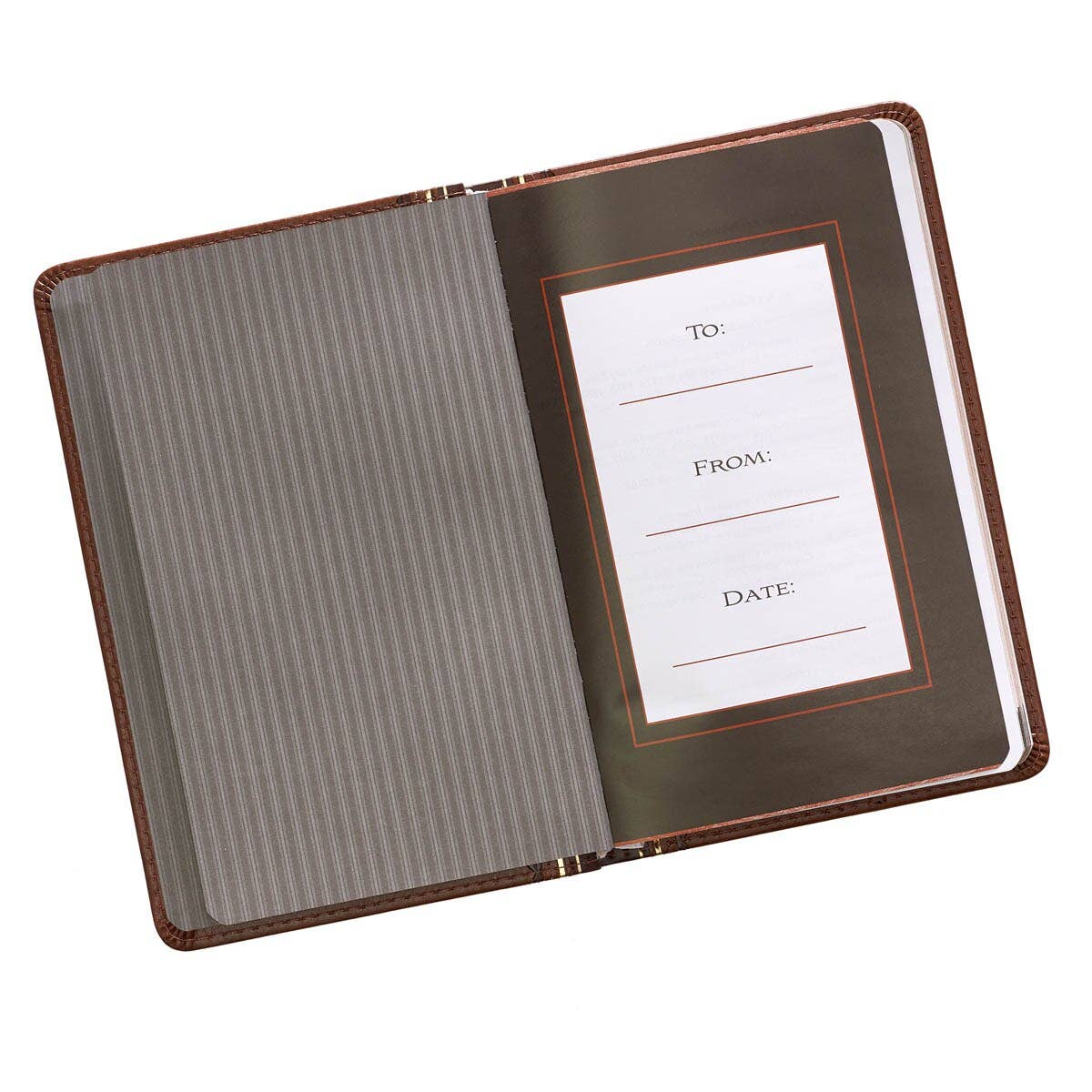 Gift Book Promises From God for Every Man Faux Leather