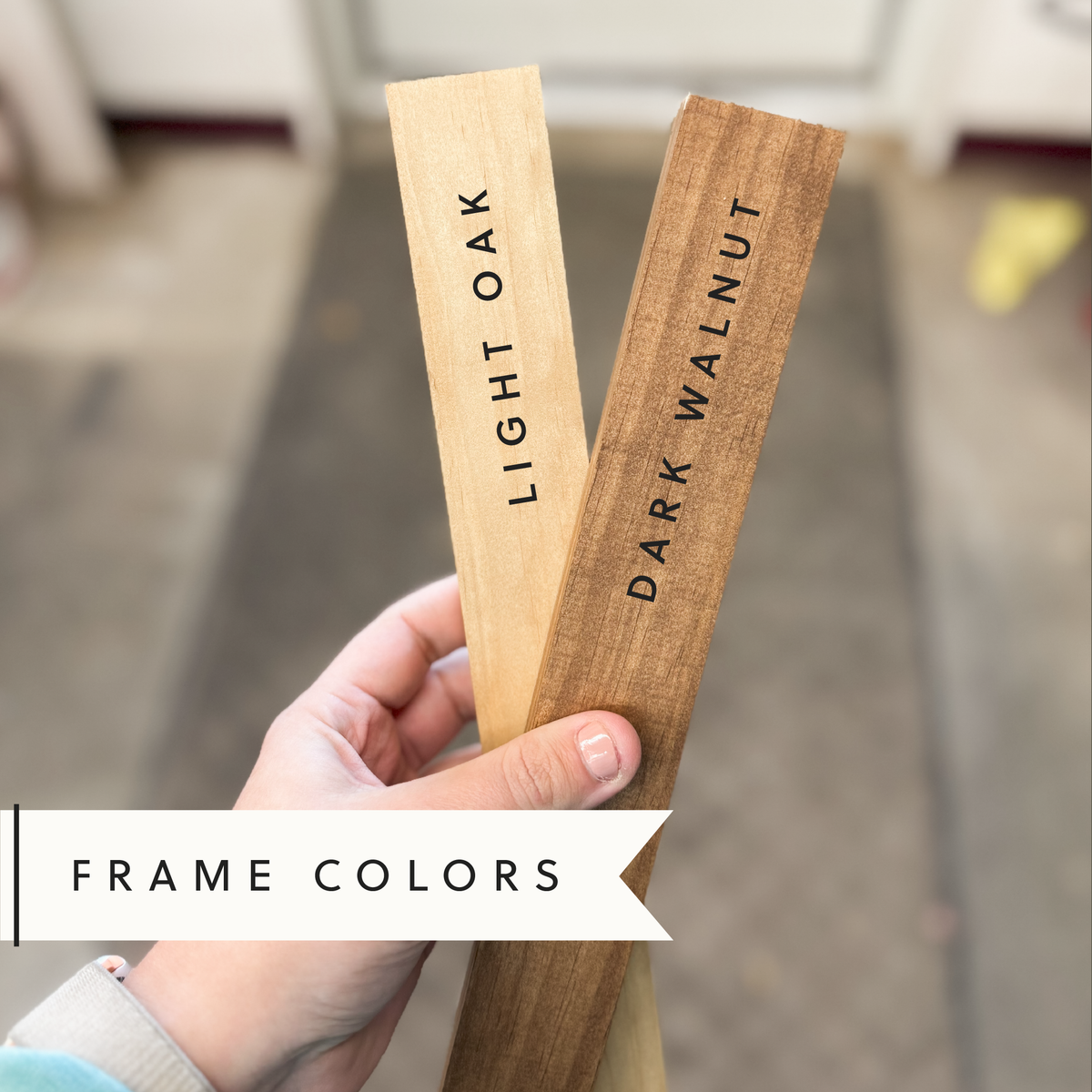 I'm Going to Make Everything Around Me Beautiful | Wall Art: White / Light Oak / 8x12"