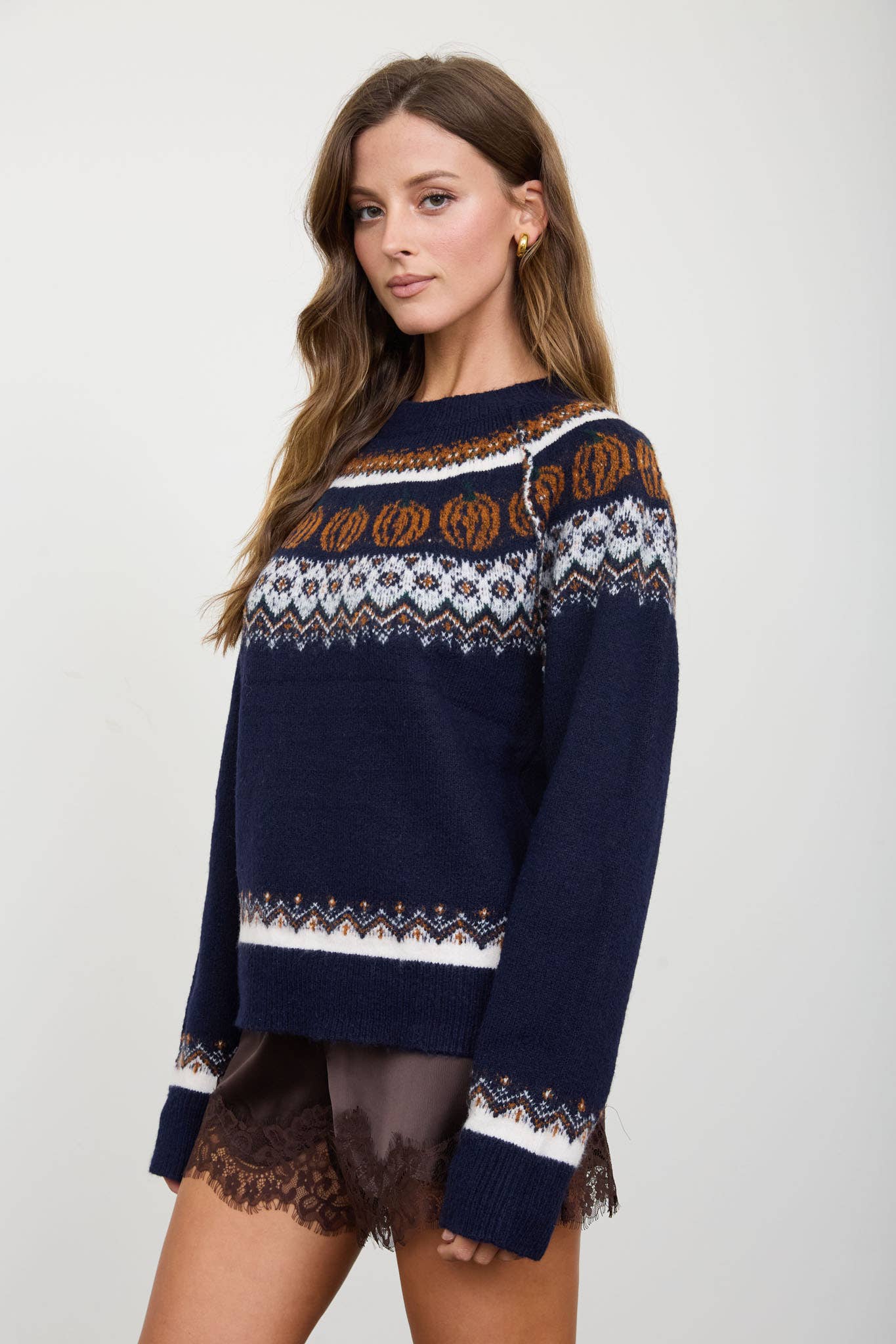 Fall pumpkin sweater