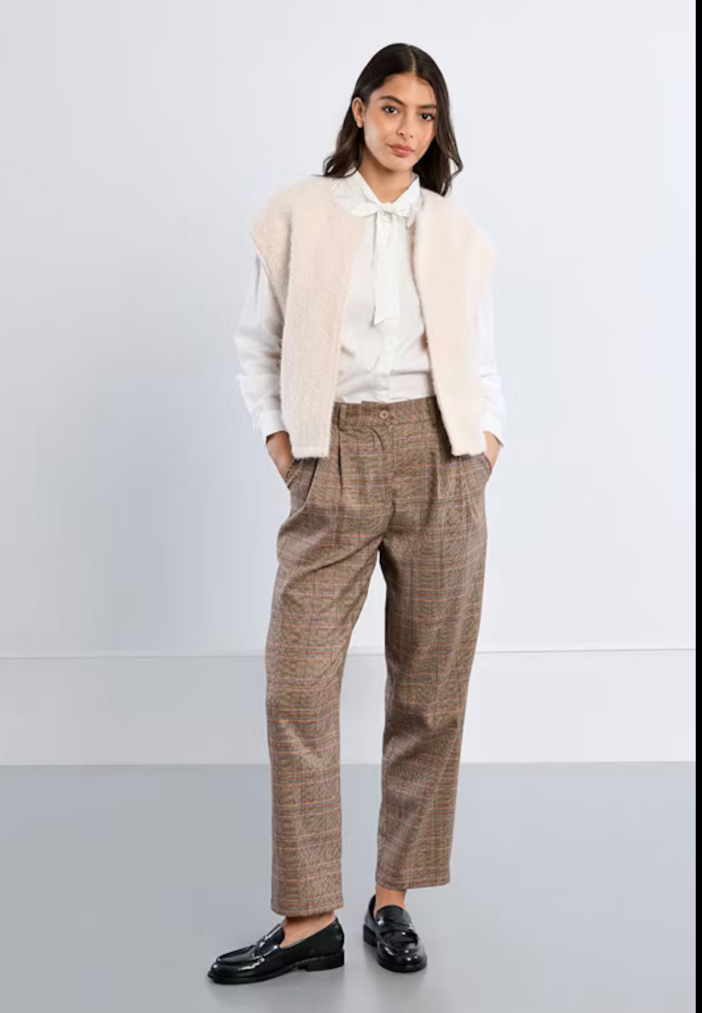 Multicolor woven pants