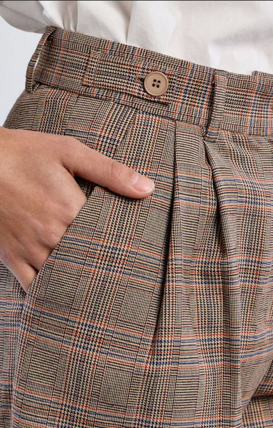 Multicolor woven pants