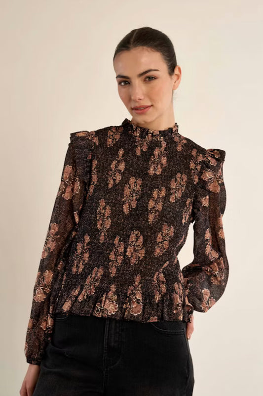 Chocolate Apolline Top