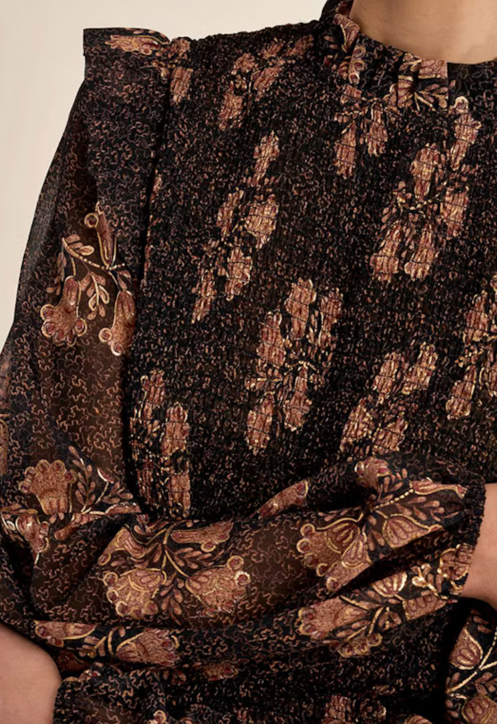 Chocolate Apolline Top