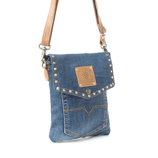 Myra Delia denim cross bag
