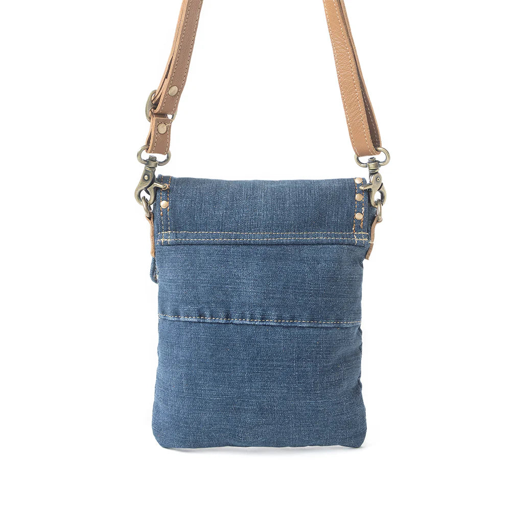 Myra Delia denim cross bag