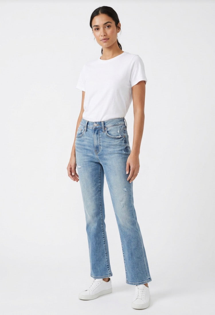 Daze jeans Shy Girl PDA high rise crop flare