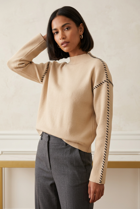 Zoe and Claire The Magnolia Stitch Duster ￼ ivory