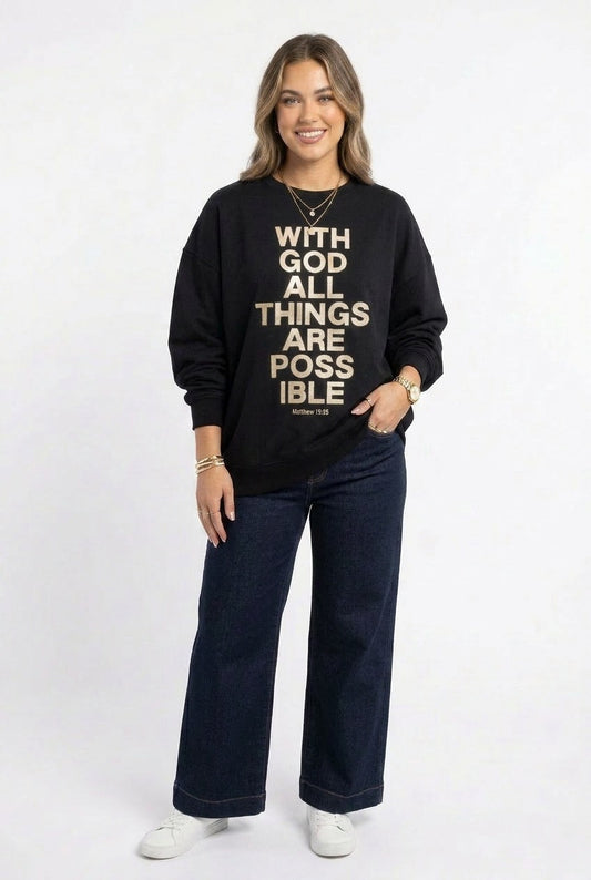 Yelete "With God all things are possible"