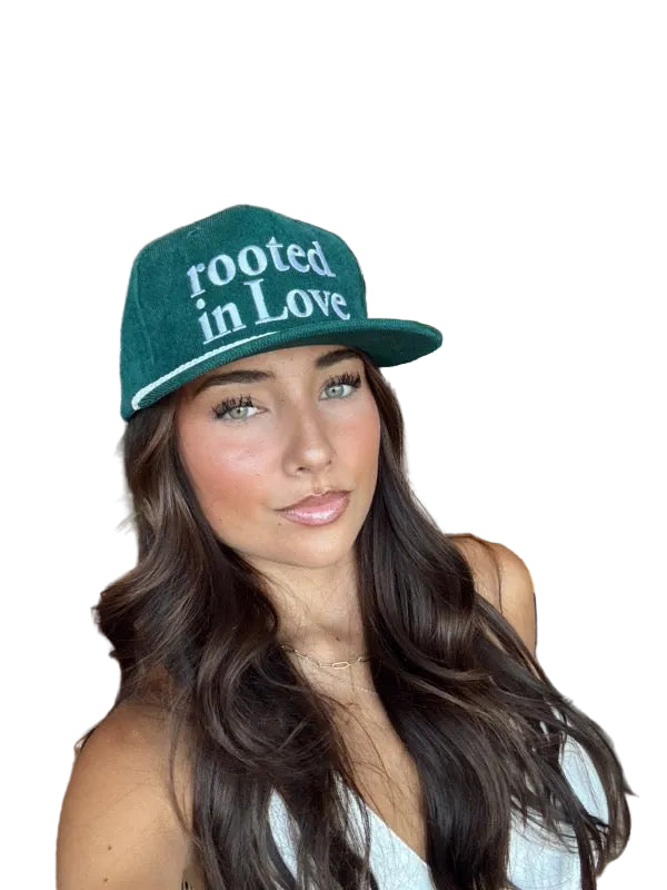 Green Rooted in Love Hat