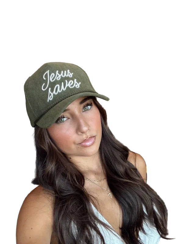 Jesus Saves Hat
