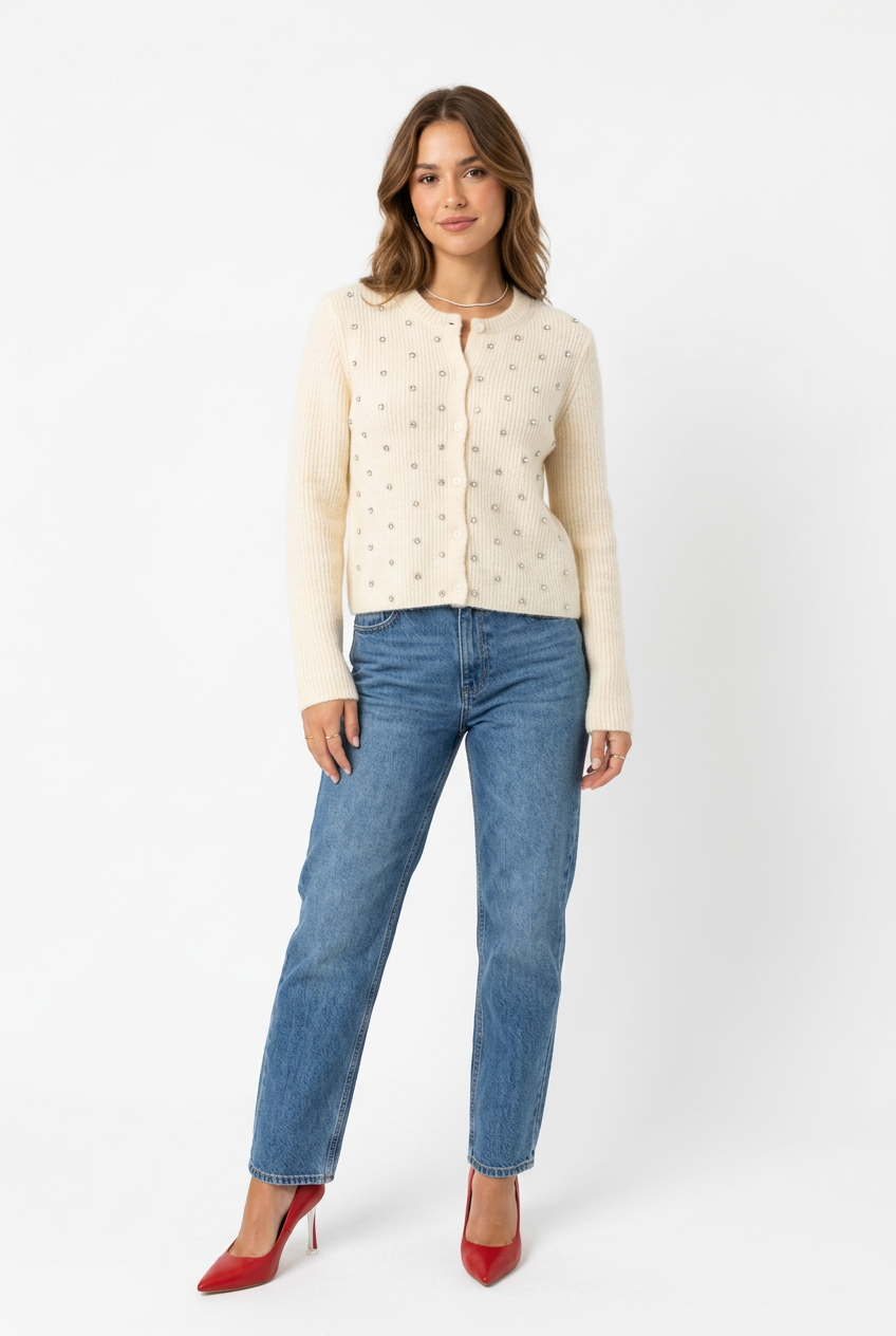 Daze Muse embellished cardigan