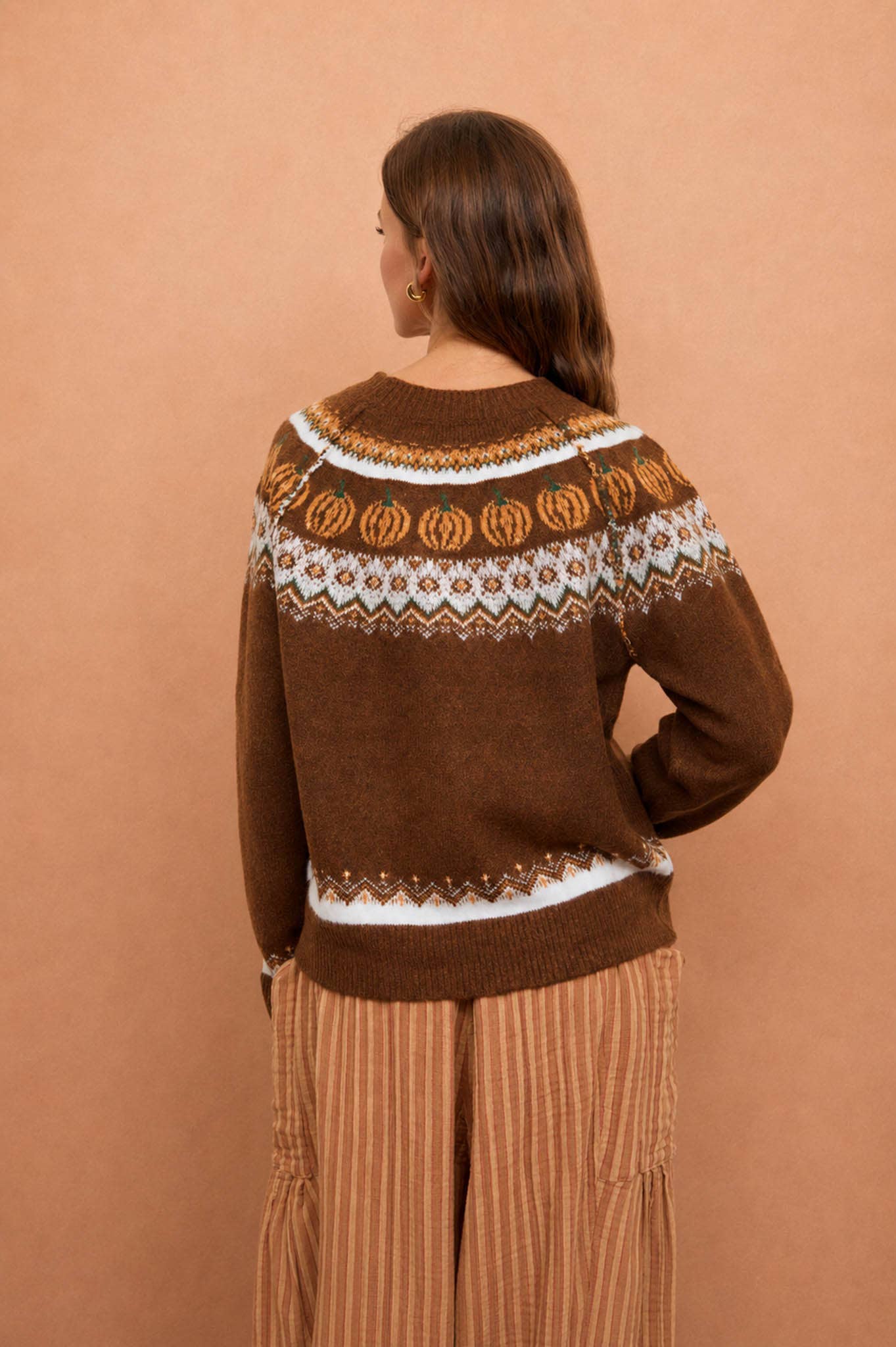 Fall pumpkin sweater